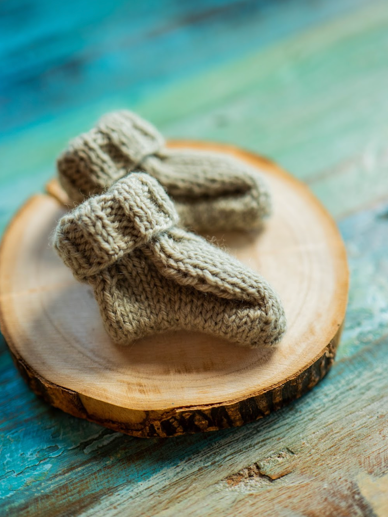 Baby Knitted Boots - Garden Baby