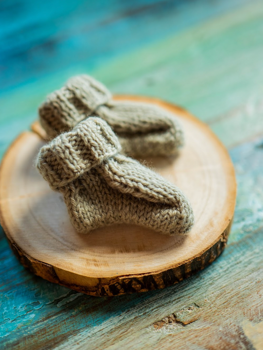 Baby Knitted Boots - Garden Baby