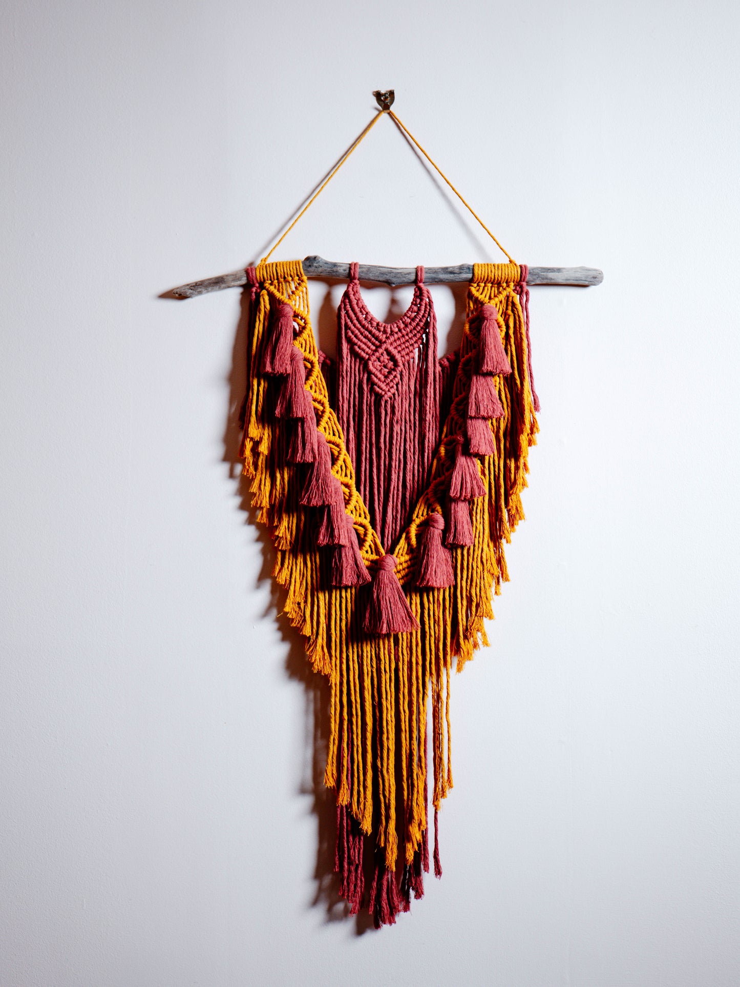 Macrame Wall Hanging ~ Sunset