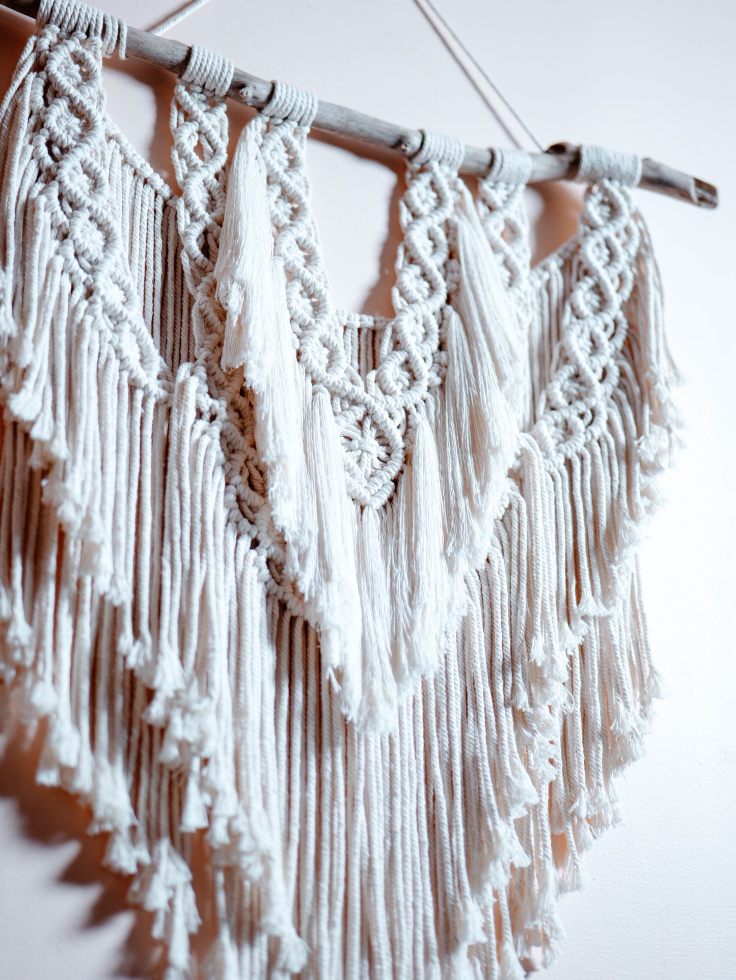 Macrame Wall Hanging ~ Hope