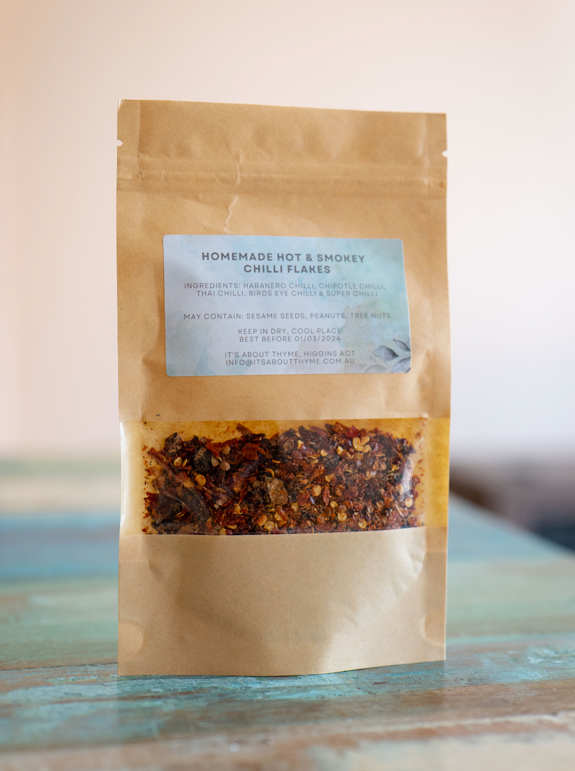 Homemade Hot & Smokey Chilli Flakes