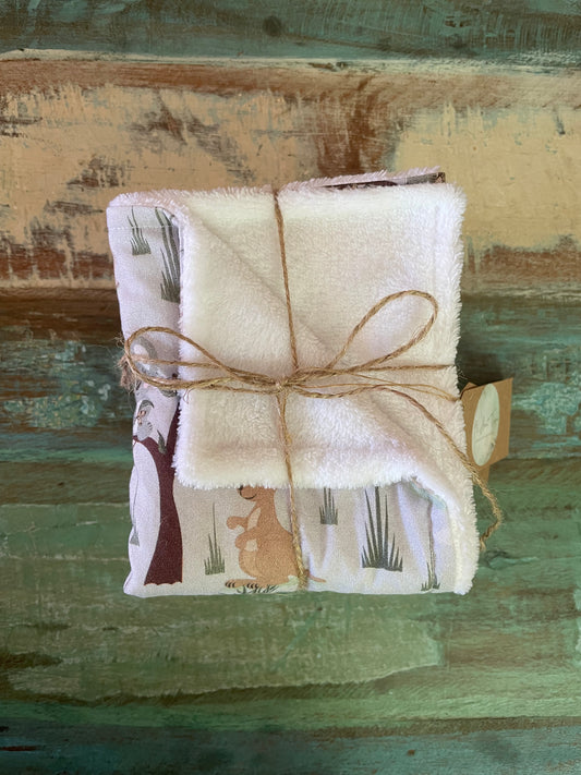 Baby Burb Cloths (x3 Pack) - Our Backyard