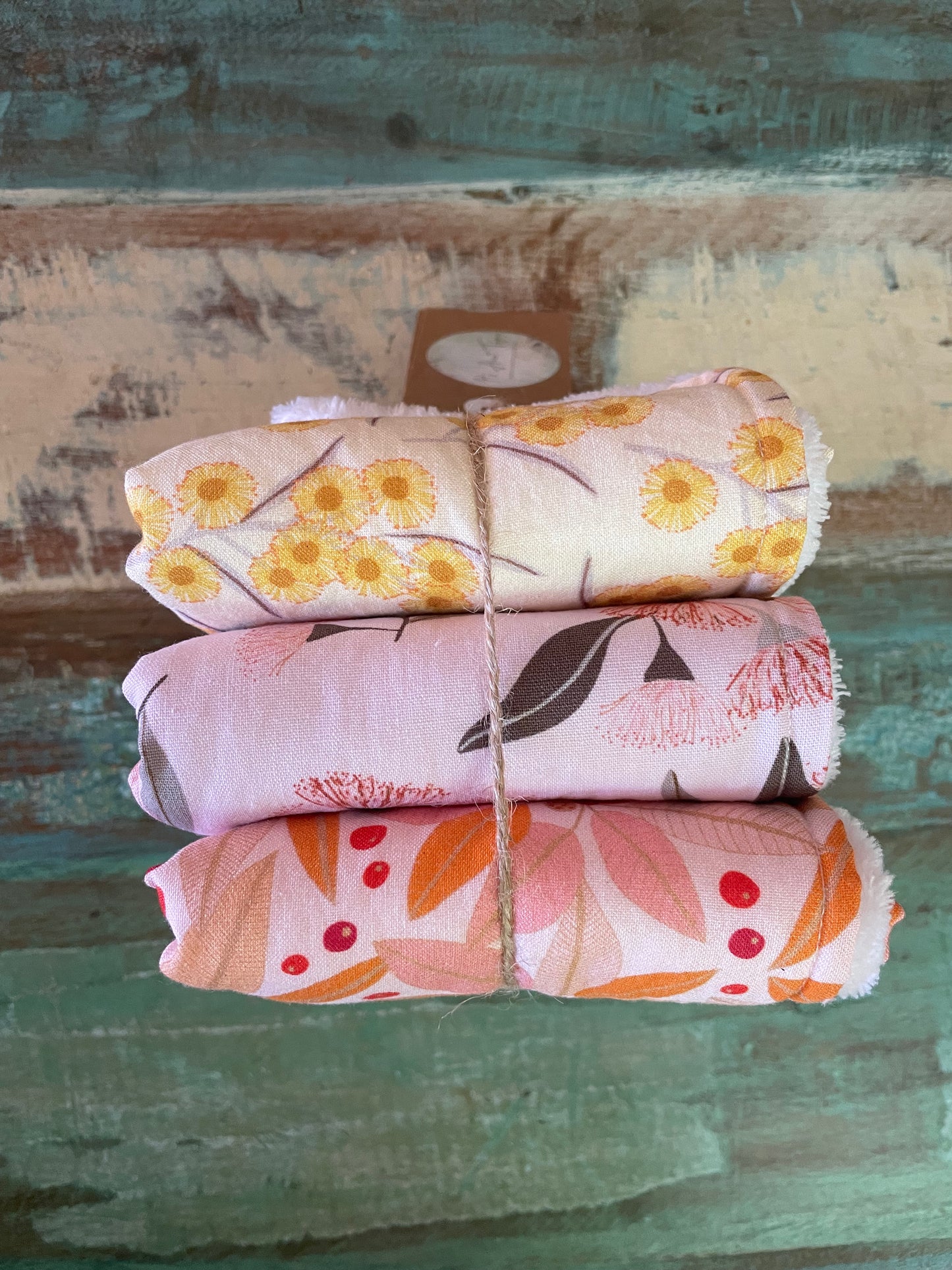 Baby Burb Cloths (x3 Pack) - Brighten Your Day