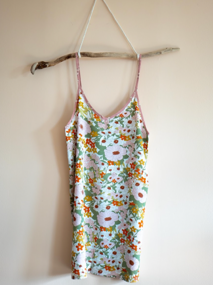 Slip Dress ~ That 70s fabric