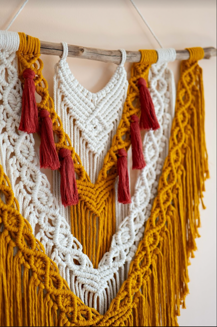 Macrame Wall Hanging ~ Sunset