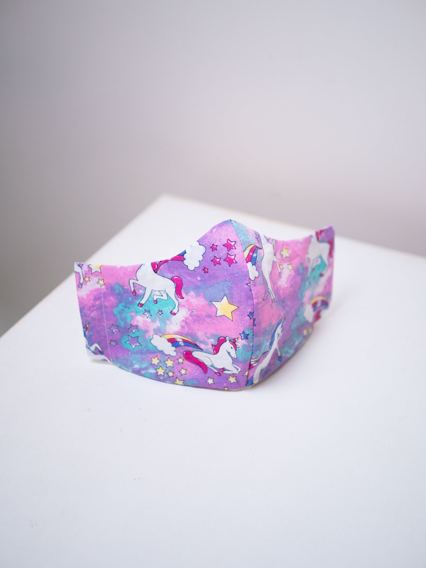 Glittery Unicorn Face Mask